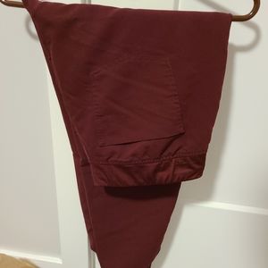 FIGS Burgundy Zamora Scrubs